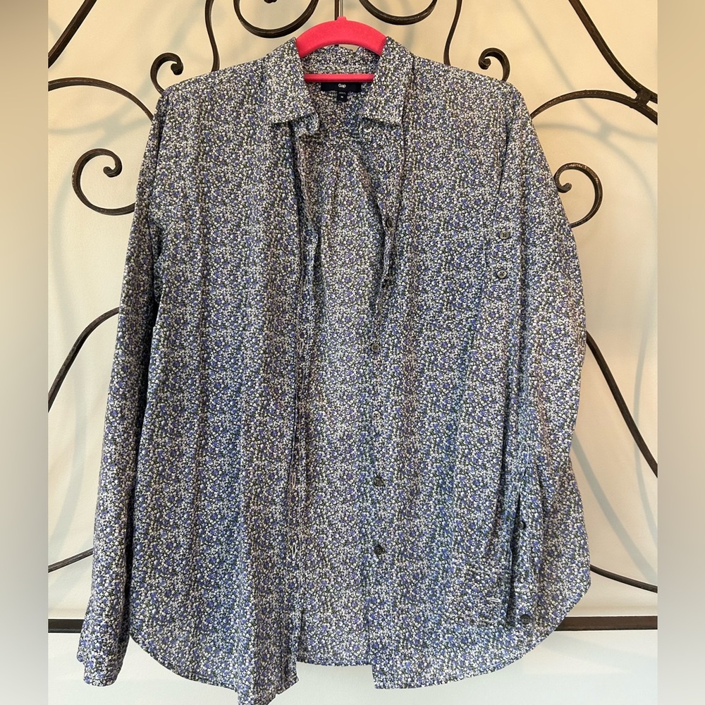 Floral button down from the Gap